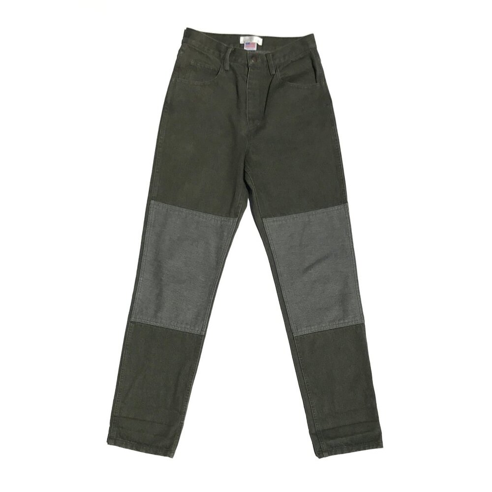 Carleen Two Tone Jeans in Sage